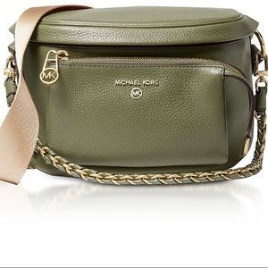 Michael Kors Slater Medium Pebbled Leather Sling Pack